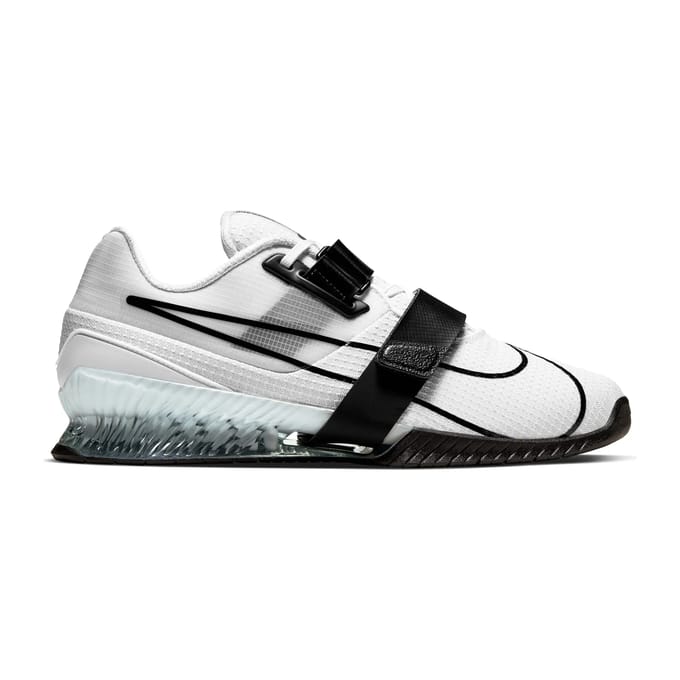 Nike Romaleos 4 Gewichtshefschoenen - Wit/Zwart - Maat 45.5 - Unisex