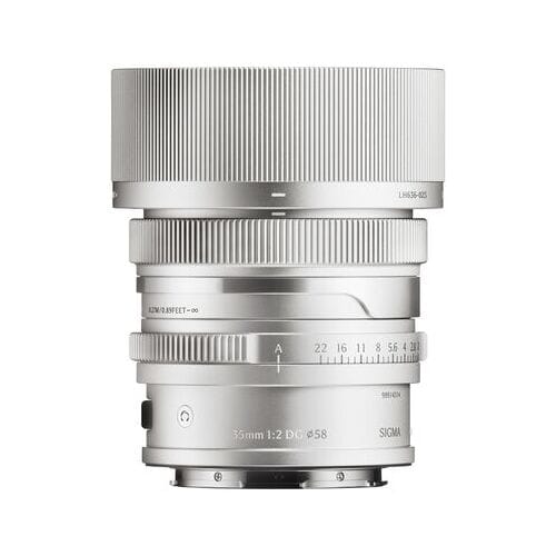 Sigma 35mm f/2.0 DG Hedendaags  L-mount zilver