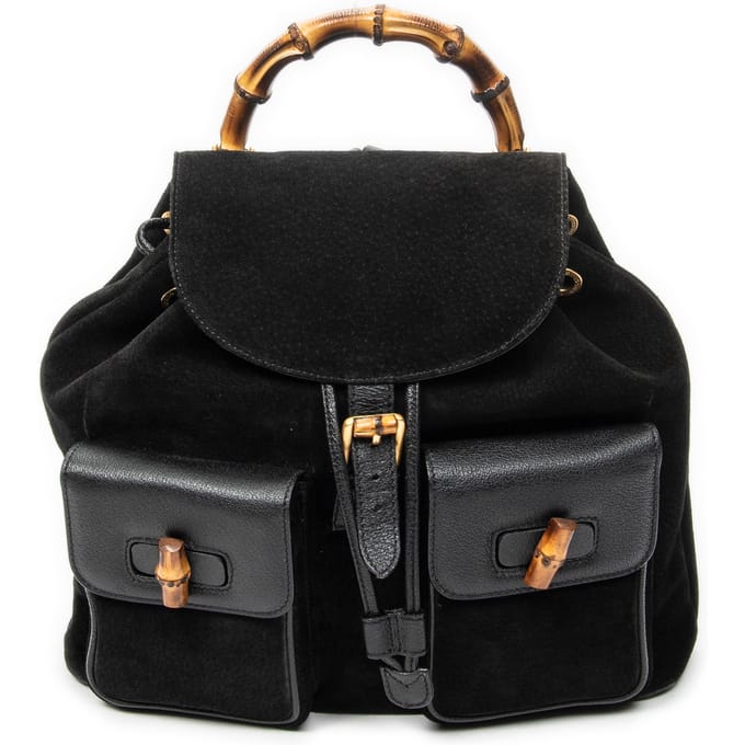 Large Bamboo Backpack   rugzak