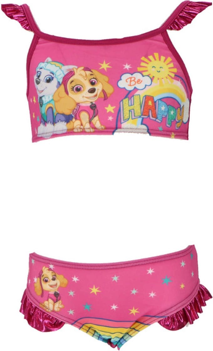 Meisjes Bikini - Paw Patrol - Paars/Roze - Maat 3 jaar (98 cm)