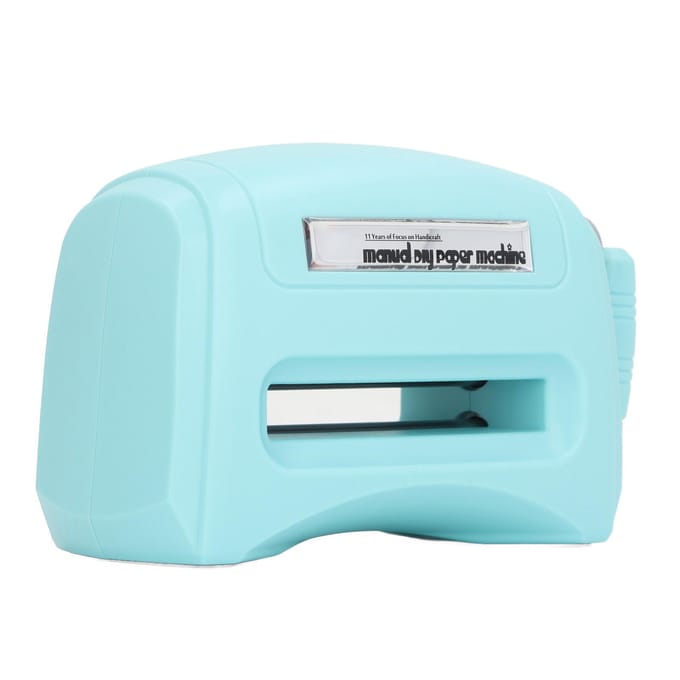 Doe-het-zelf Stansmachine Handzwengel Embossingmachine Mini Handmatige Stansmachine voor Knutselen Kunstprojecten blue