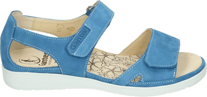 Ganter - 200142 - Dames slippers - Kleur: Blauw - Maat: 42