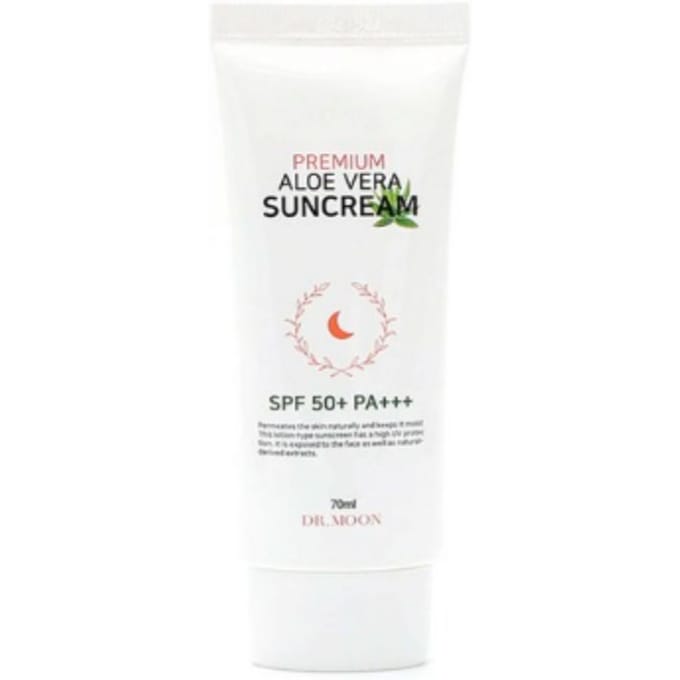 DRMOON Premium Aloë Vera Zonnecrème SPF50+ PA+++ 70ml gray
