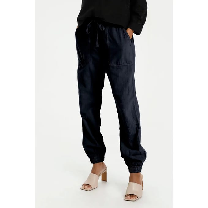Pants Suiting Relaxed fit Midnight Marine