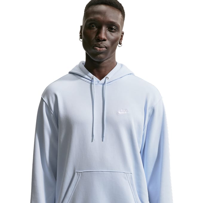 Nike fleece Hoodies Heren - Blauw - Maat S