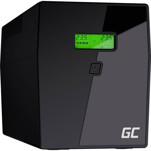 Green Cell PowerProof UPS09 - 2000VA/1400W | Line-Interactive | Pure Sine Wave | 24V 2x9Ah