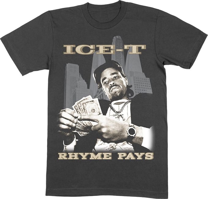 Ice T - Make It Heren T-shirt - M - Zwart