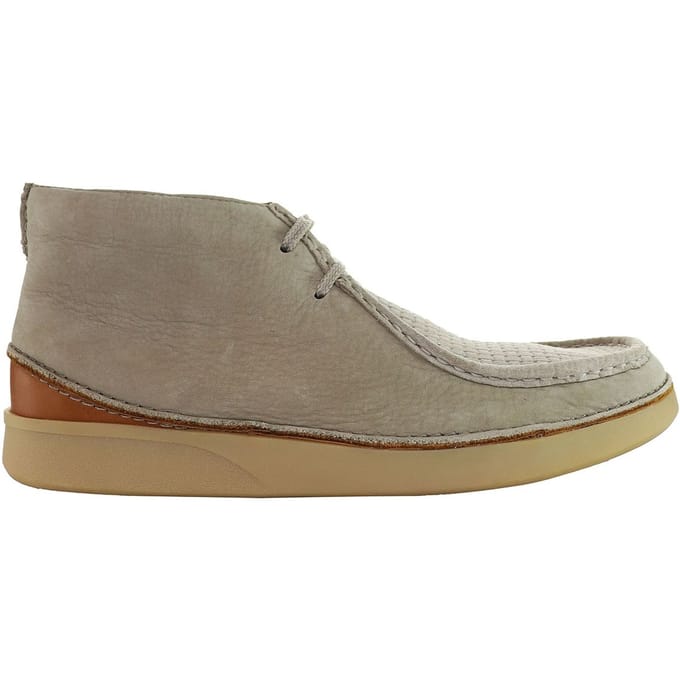 Clarks Oakland Mid Heren Beige Laarzen