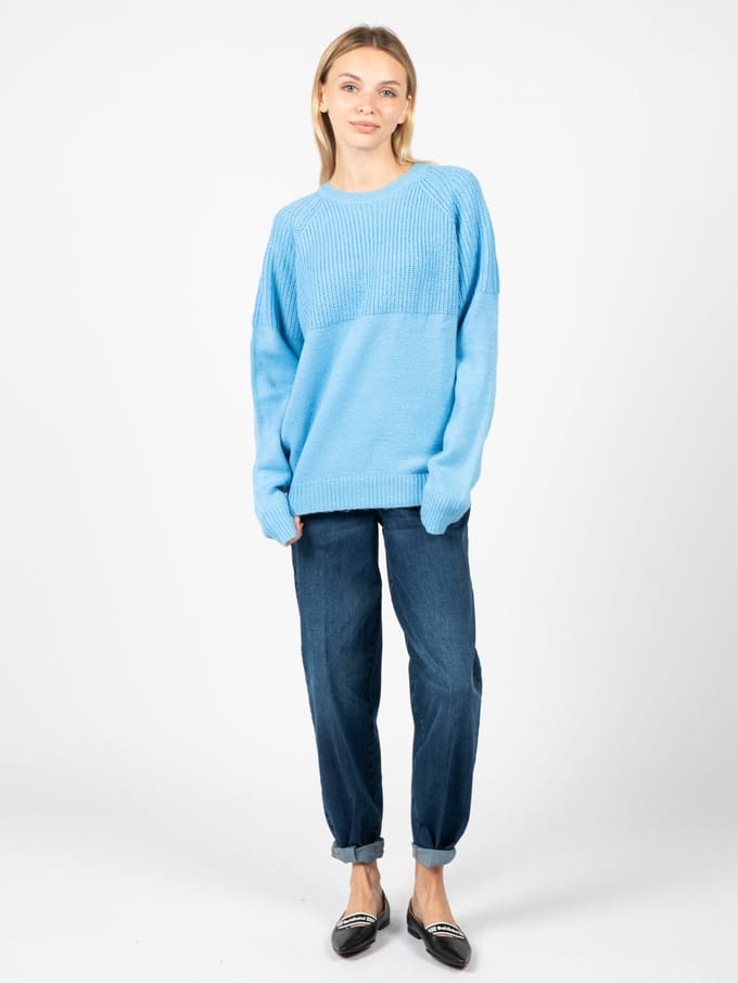 Silvian Heach stoppen Cinnamon Vrouw blauw