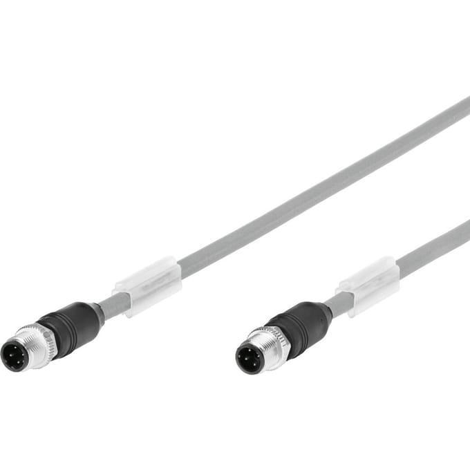 Festo Aansluitkabel Stekker M12x1 D-Gecodeerd EN 61076-2-101 5m - 8040449