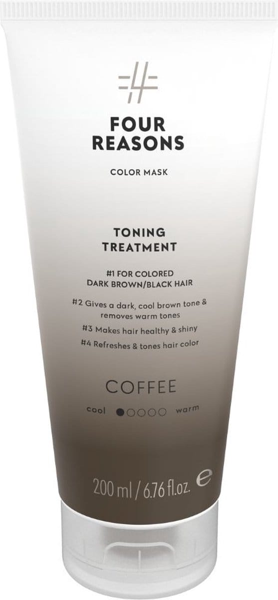 Four Reasons - Color Mask Toning Treatment Coffee - 200ml