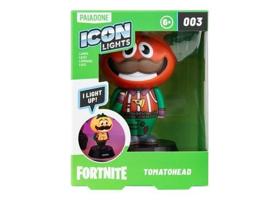 Fortnite Tomatohead Icon Lamp – Karakter Diorama Tafellamp 12 cm – Paladone