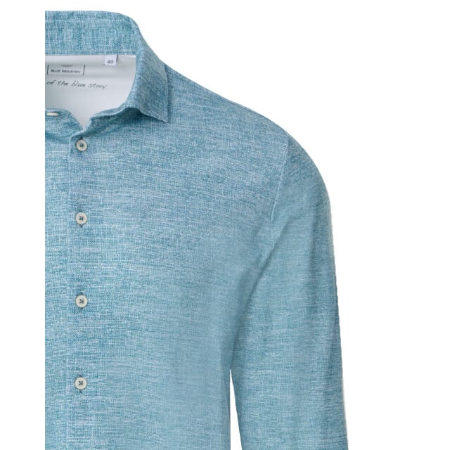 Blue Industry Casual overhemd met lange mouwen