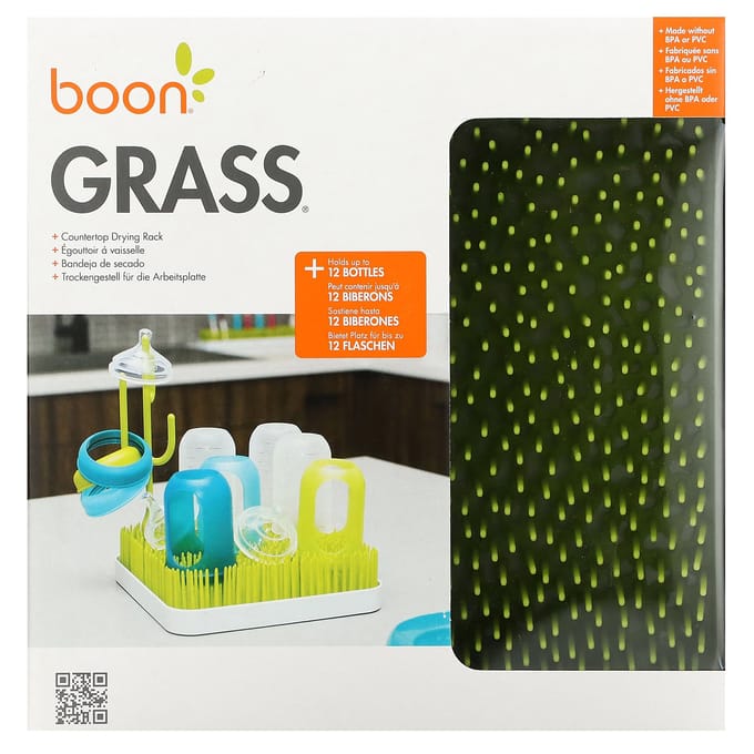 Boon, grasvorm, keuken droogrek black
