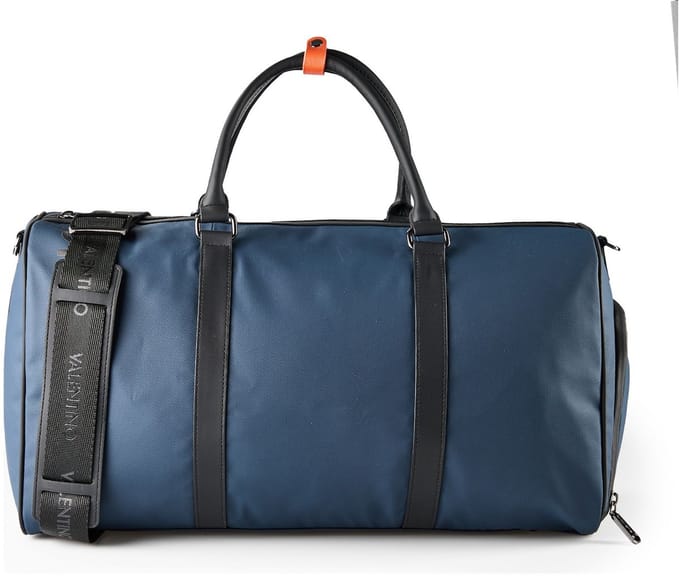 VALENTINO reistas Dragonhawk Hand Duffer Bag Blu / Nero donkerblauw