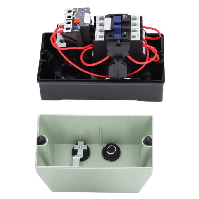 Magnetische Elektrische Motor Starter Controleschakelaar Motorbeveiliging met Rubberen Ringen 12?18A
