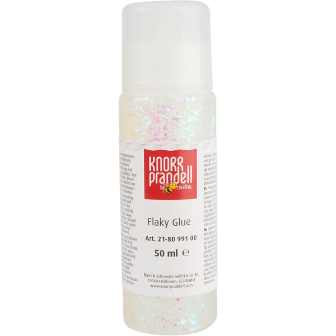 Glitter Flaky Glue - Wit