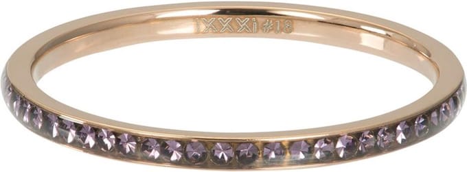Zirconia Tanzanite - iXXXi - Vulring 2 mm - Roségoud