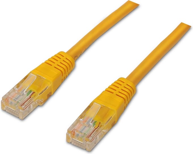 UTP Category 6 Rigid Network Cable Aisens A135-0256 3 m Yellow