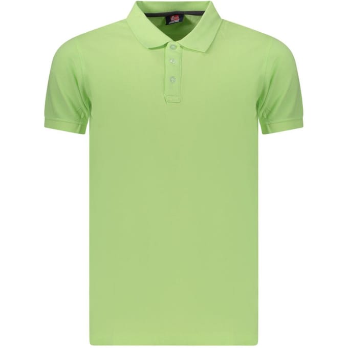 Noorwegen 1963 Groene Katoenen Heren Polo