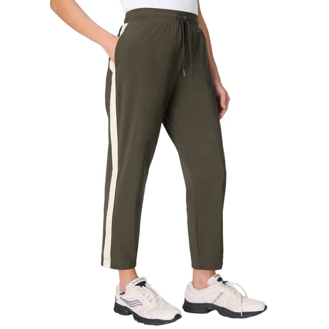 Sweaty Betty Sweaty Betty Explorer Side Stripe 27 Trouser GROEN - Maat M