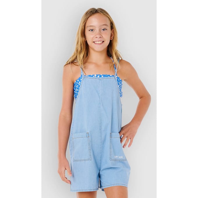Rip Curl Sunshine Squad Romper Kids Jumpsuit blauw
