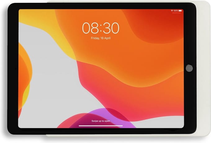 Dame Wall Home Slide-in wandhouder iPad Air/ Pro 11", Wit