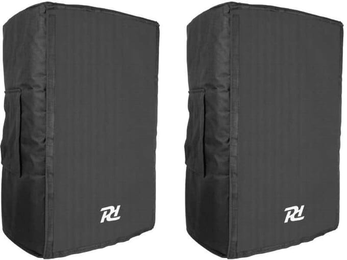 Set van 2 Power Dynamics PD415SC beschermhoezen deluxe voor PD415A speakers