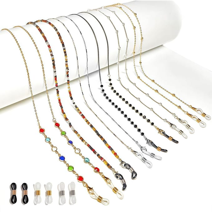 Dailygoods - Brillenkette voor Vrouwen - Brillenkoord met Parel