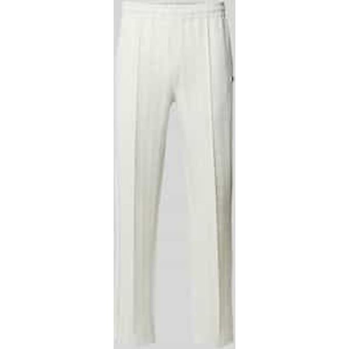regular fit sweatpants met katoen