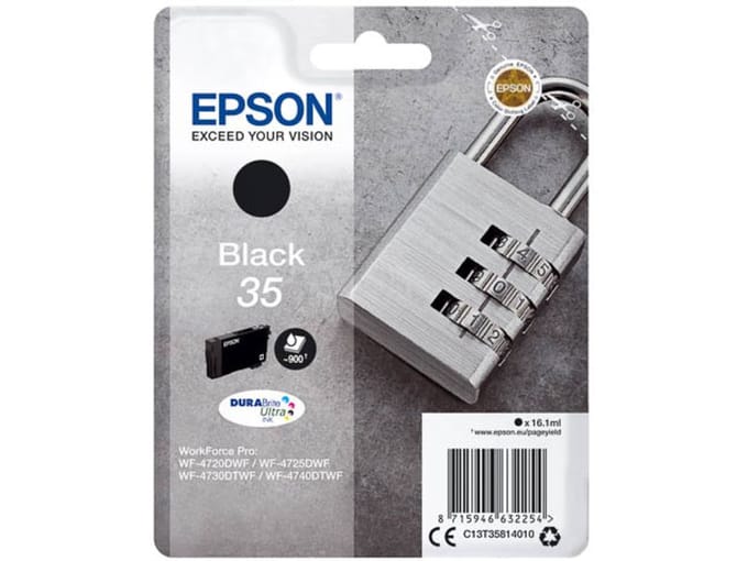 Epson T3581 nr. 35 inktcartridge zwart (origineel)