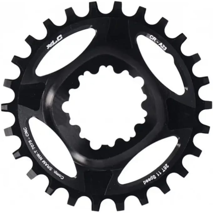XLC kettingblad Sram CR-A23 11V 26T GXP Direct Mount 6mm Offset Alumini