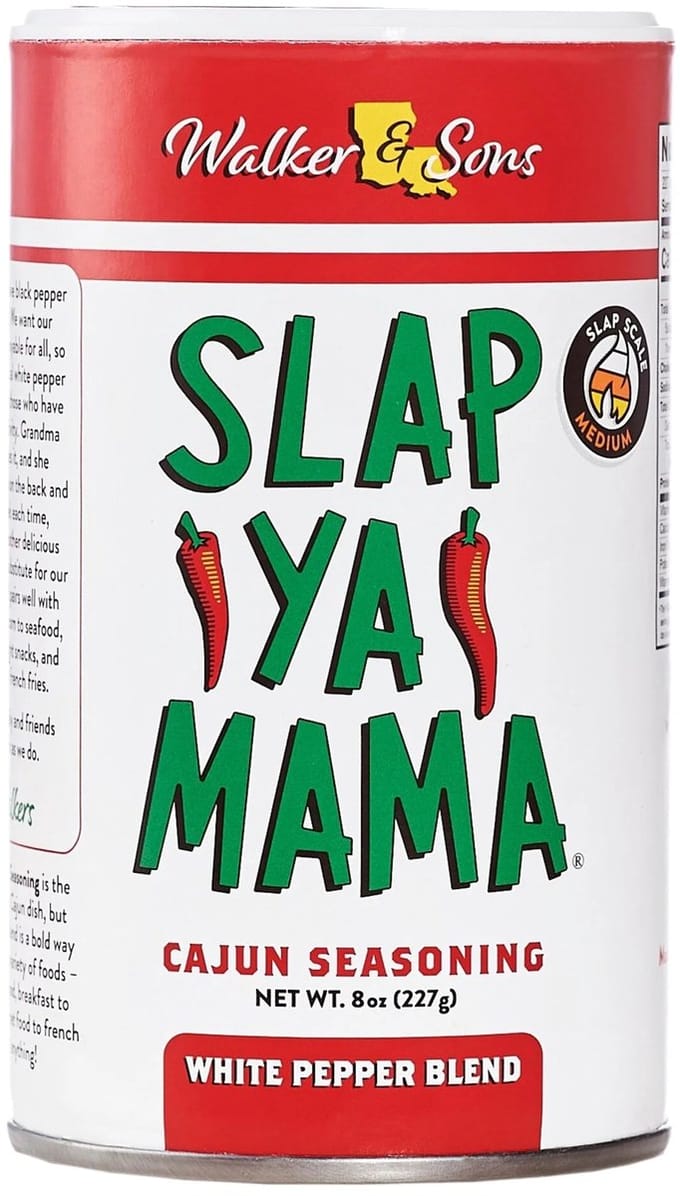 Slap Ya Mama White Pepper Blend Cajun Seasoning 227g