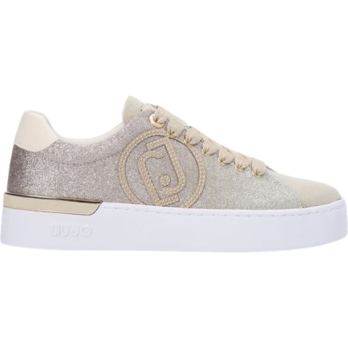 Liu Jo - Maat 35 - All over glitter Dames Sneakers - Gold/Bronze