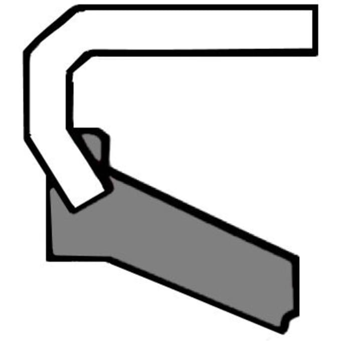 Corteco Krukaskasafdichting Komatsu - 40x50x5mm