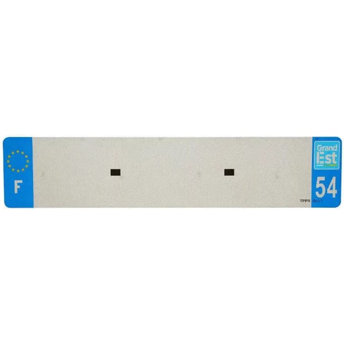 Nummerplaatstrip voor pvc Top Plaq 54