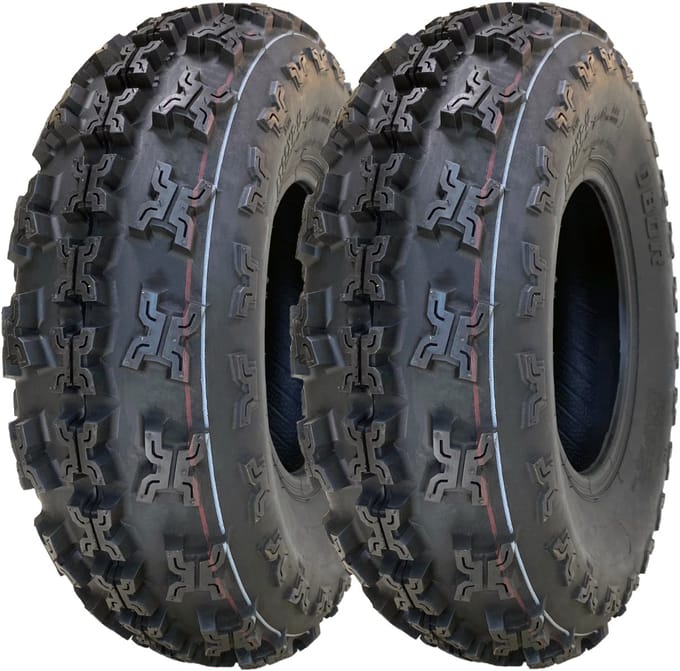 22x7.00-10 Slasher ATV-banden WP01 OBOR-raceband 6-laags, voor de openbare weg (set van 2)