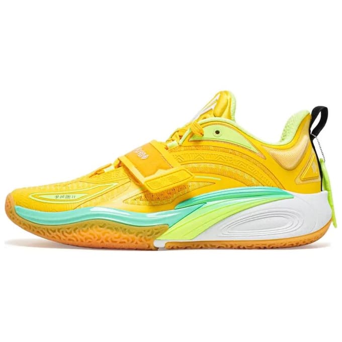 Anta Kai 1 Playoffs Energy Heren Sneakers Geel Crème 8124B1102S-1 44 yellow