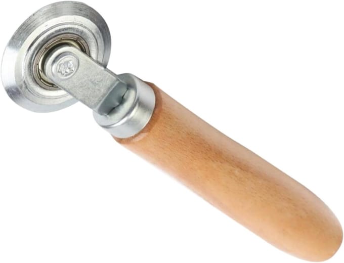 Vouwwiel Gereedschap - Papierroller Tool - Precisie Vouwen - Dubbele Nokken - 18 x 5 x 3 cm - Niet gespecificeerd