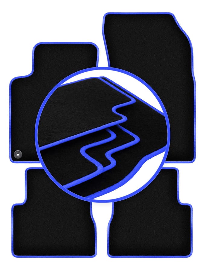 CARLUX-BLUE automatten voor: Peugeot 2008 II hatchback (2019-)