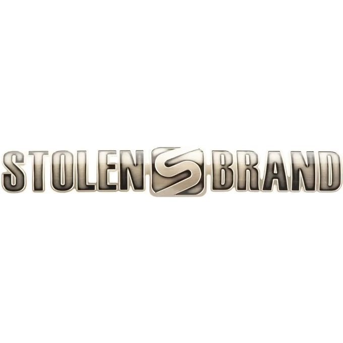 Metalen stickers Stolen Brand