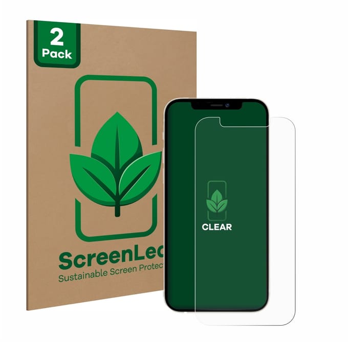 2 Stuks Screenprotector voor Apple iPhone 12 / 12 Pro - Hoogwaardige Beschermfolie transparant