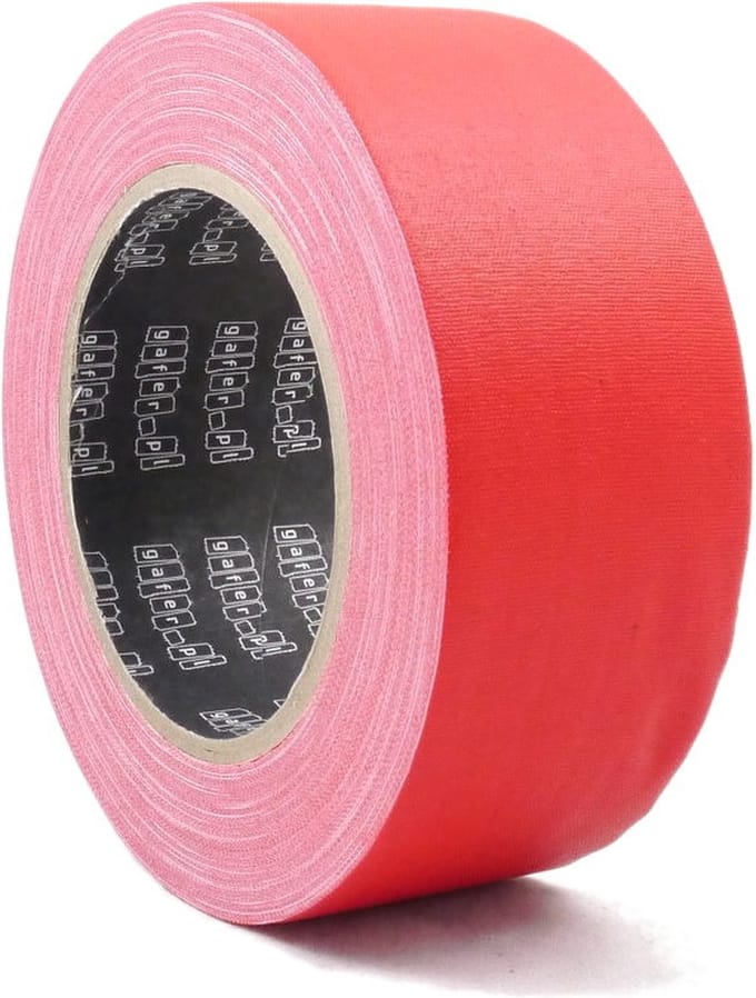 Gafer.pl Pro Matt Gaffer Tape 48mm x 25m Rood