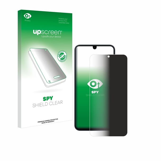 upscreen - privacy screenprotector voor Samsung Galaxy A16 4G / A17 4G - Folie Beschermfolie Blauwlichtfilter