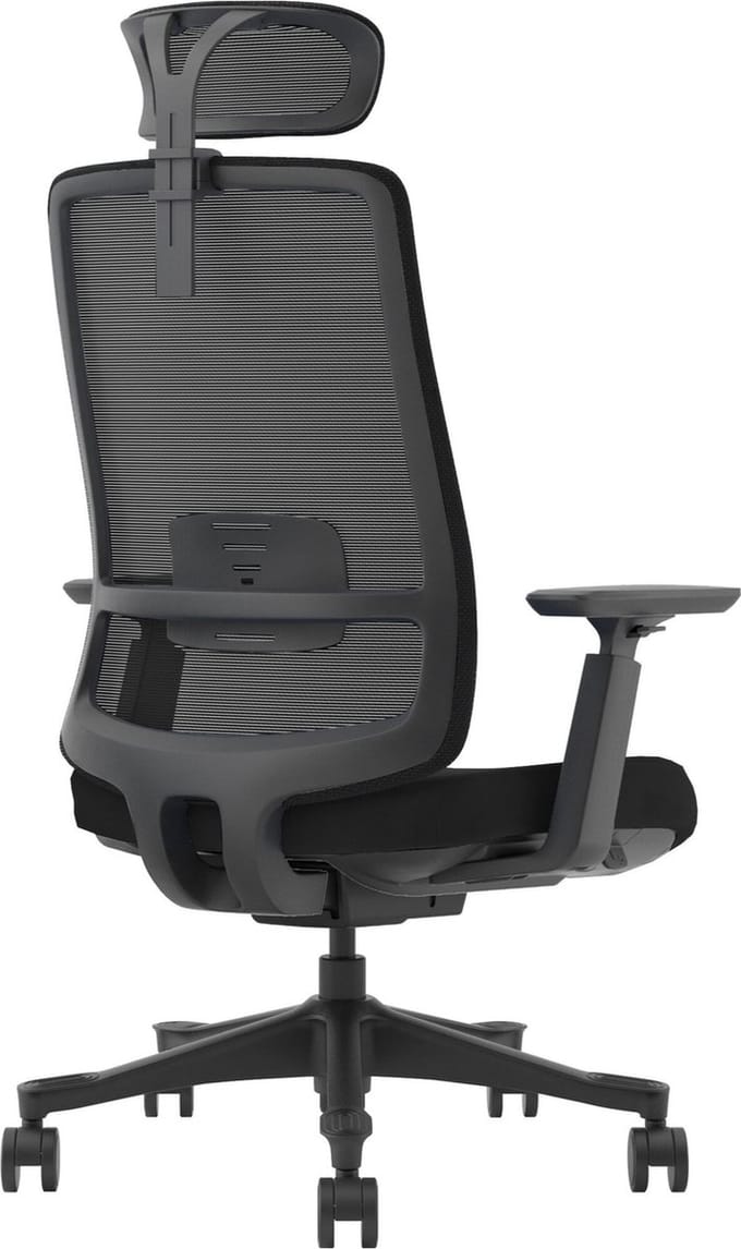 Conturio Calpe Bureaustoel 3D armleggers met hoofdsteun