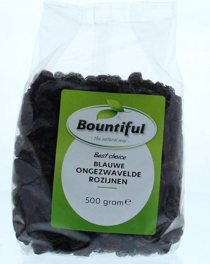 Bountiful rozijnen 500 gr