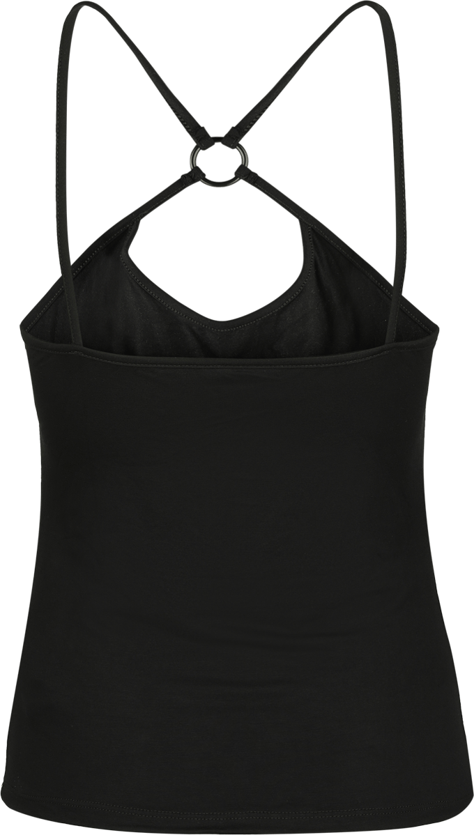 Electric Callboy Top - Stripe - L tot 4XL - voor Vrouwen - zwart