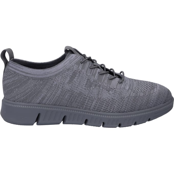 JOSEF SEIBEL Heren Sneaker Falko knitted 23 in grijs