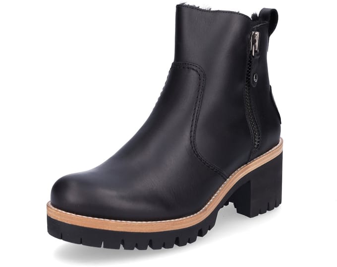 Panama Jack Pauline Igloo Trav B3 Dames Enkellaarzen - Zwart - 40
