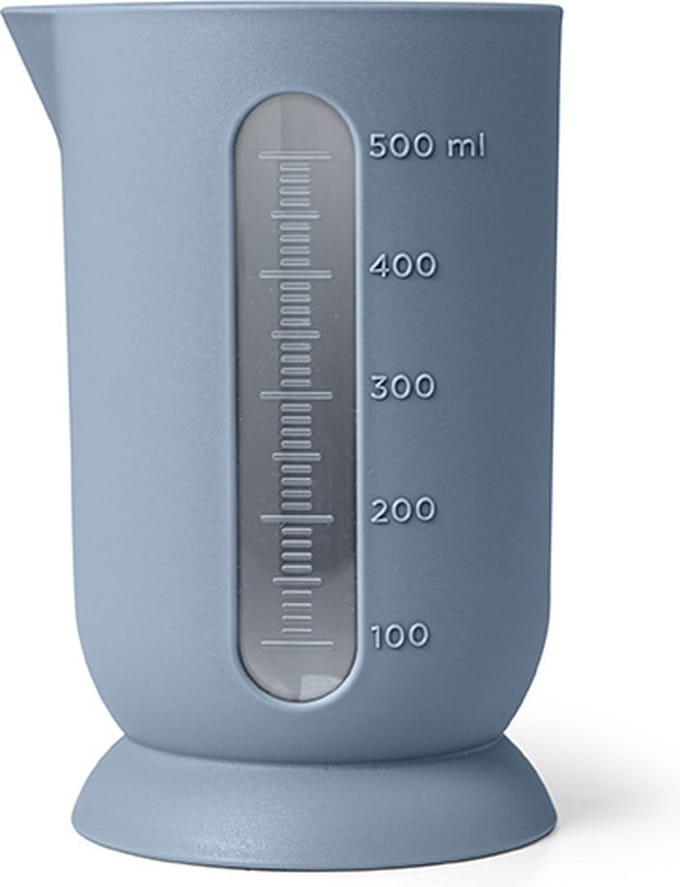 Maatbeker QB - small - 500 ml - Ø 8,7 x H 14 cm - donker zee blauw